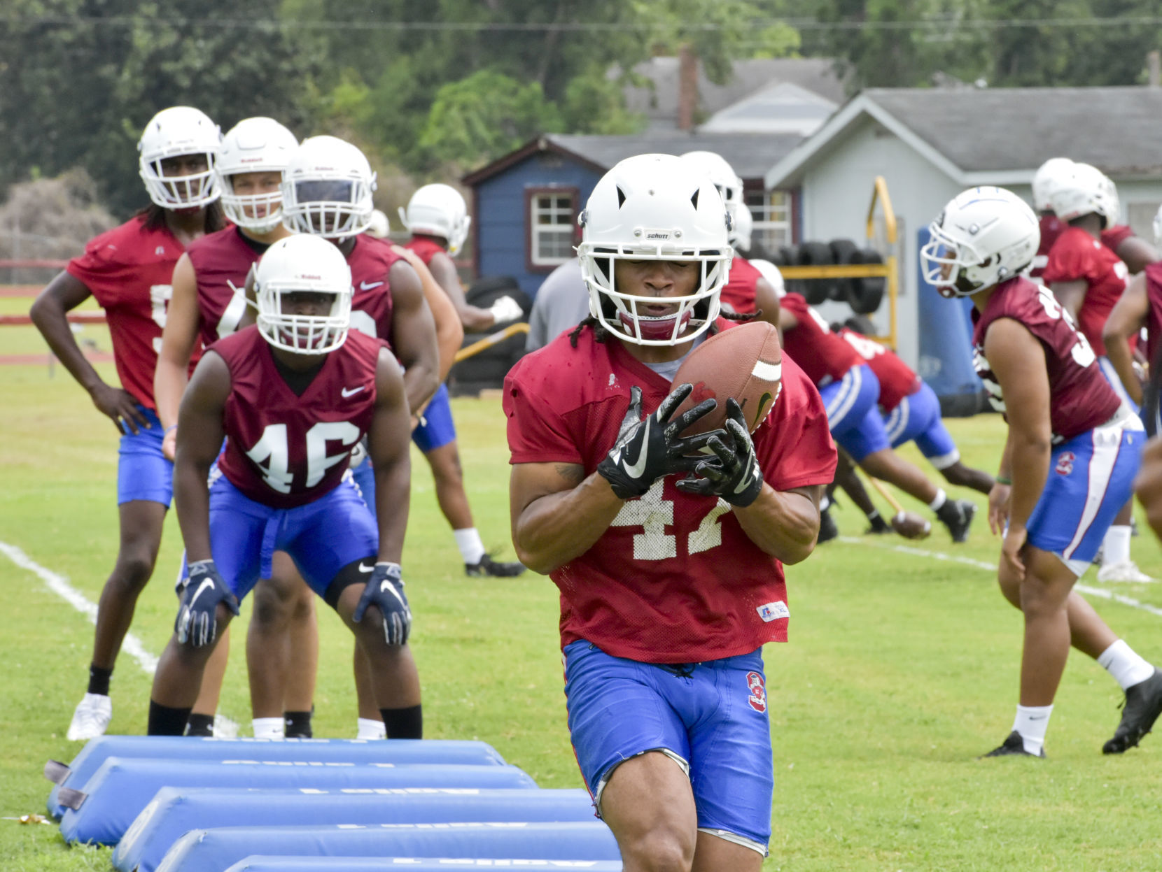 S.C. State holds first practice